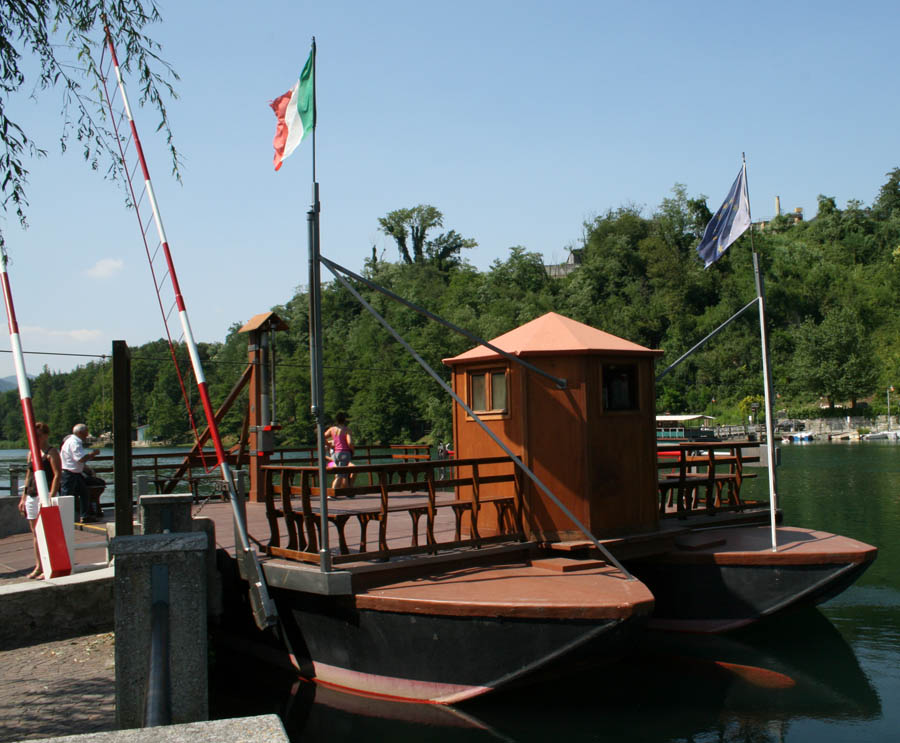 Traghetto leonardesco di Imbersago ©Cinzia Rando