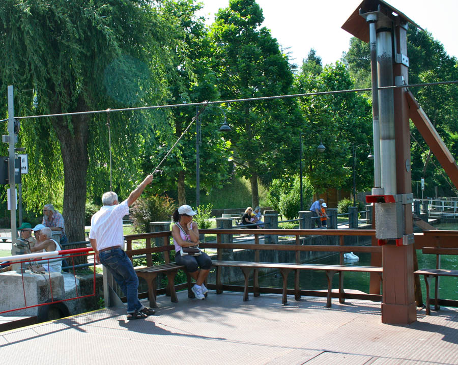 Traghetto leonardesco di Imbersago ©Cinzia Rando