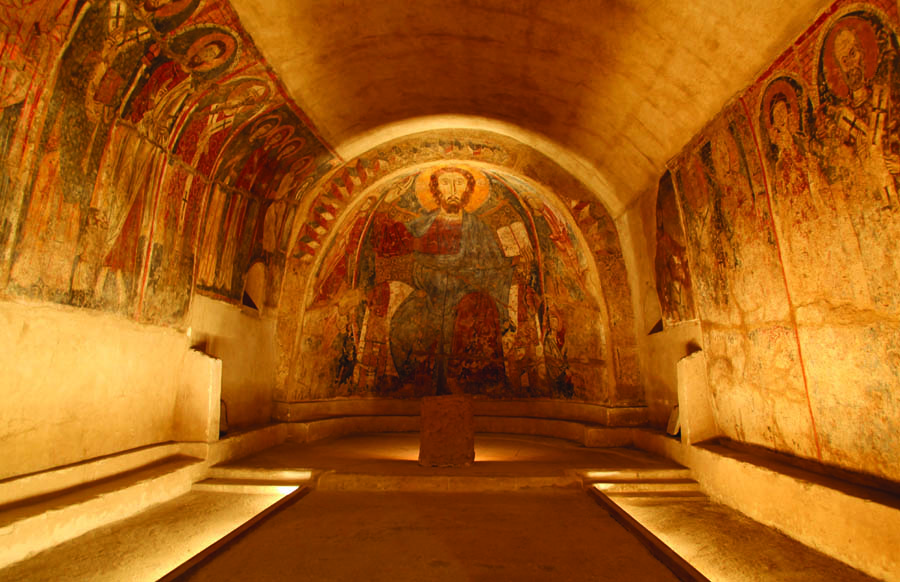 Gravina Affreschi staccati dalla chiesa rupestre di San Vito Vecchio. Museo della Fondazione Ettore Pomarici Santomasi © Marcello Benevento