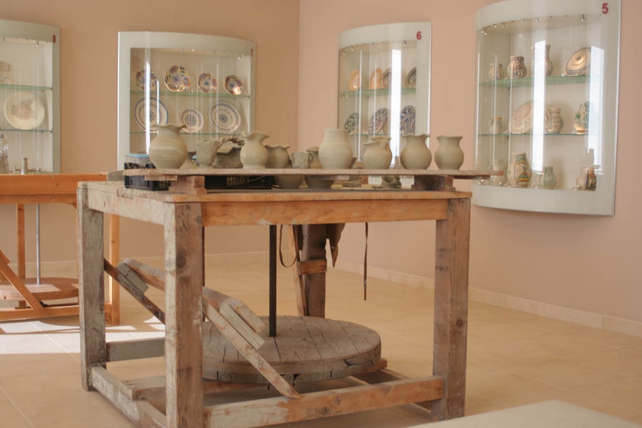 Montelupo Fiorentino Museo della ceramica, sala della bottega © Museo della ceramica di Montelupo, Alessio Ferrari