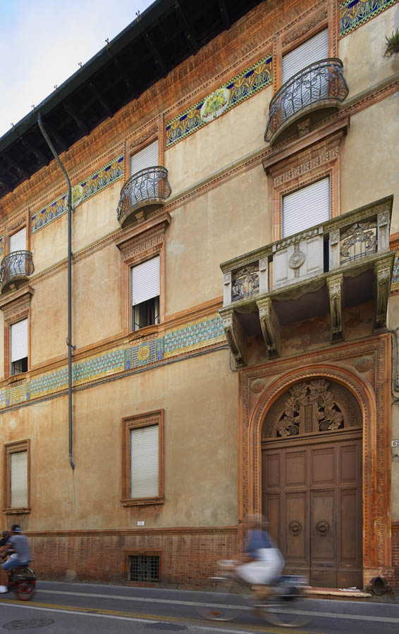 Faenza Casa Matteucci in Corso Mazzini, in stile Liberty © Fiorenza Cicogna