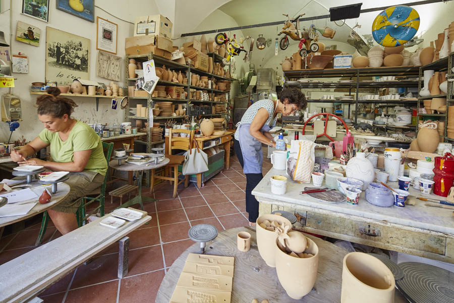 Faenza Il laboratorio di ceramica contemporanea di Mirta Morigi © Fiorenza Cicogna