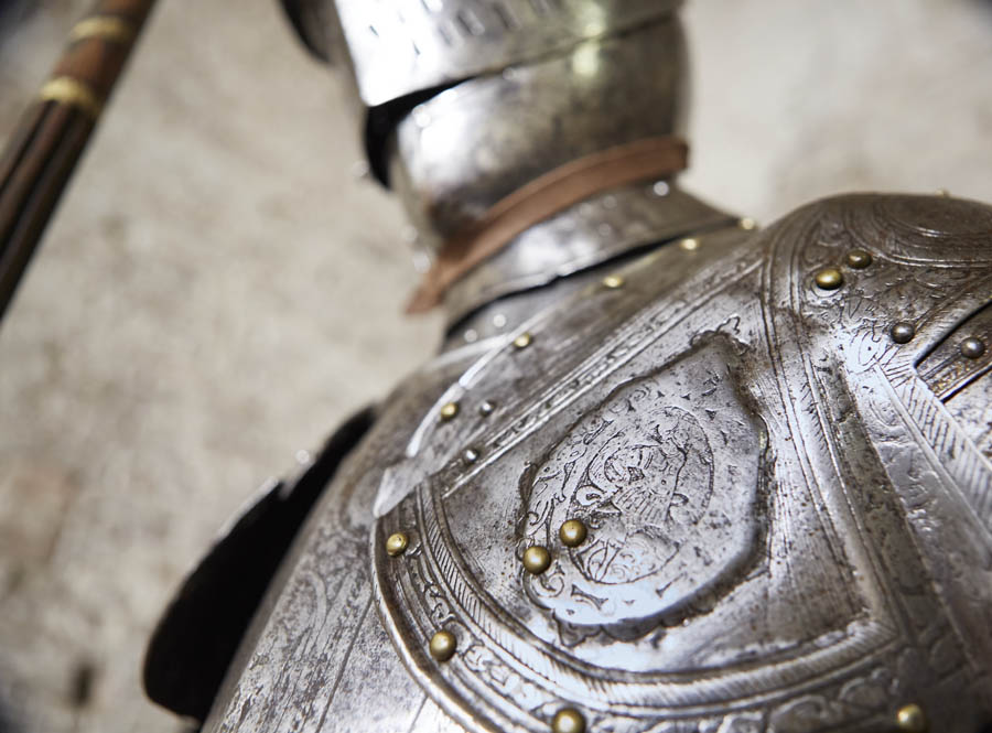 Imola La Rocca Sforzesca, armatura © Fiorenza Cicogna