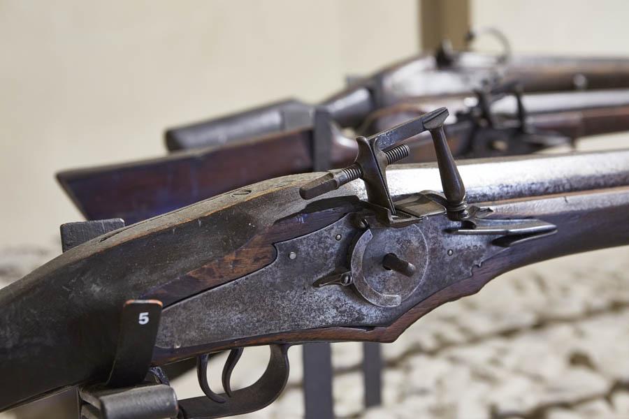 Imola La Rocca Sforzesca, collezione d'armi © Fiorenza Cicogna