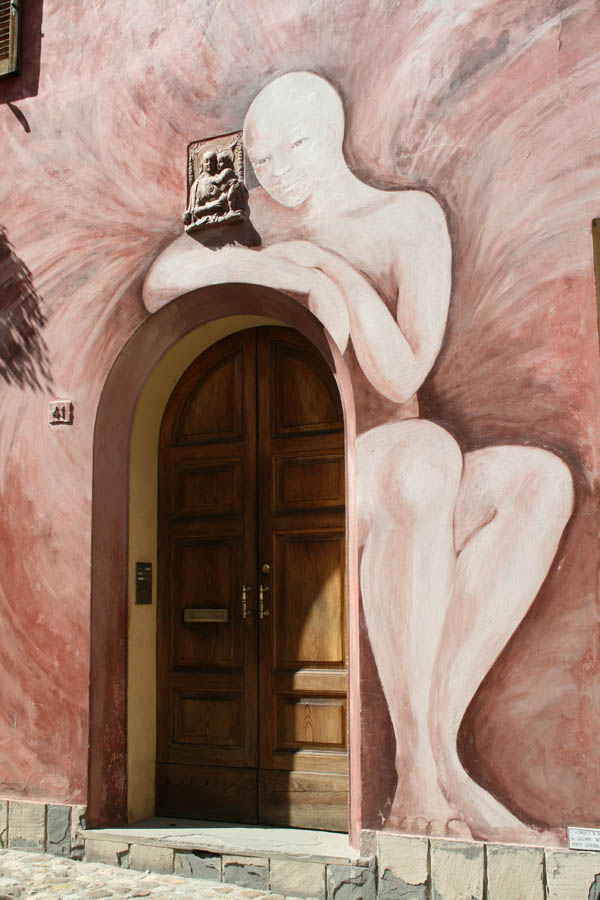 Dozza Murales nel centro storico © Cinzia Rando