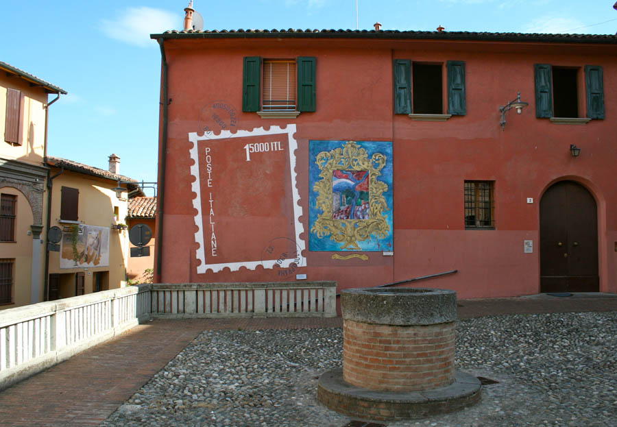 Dozza Scorcio del centro storico © Cinzia Rando