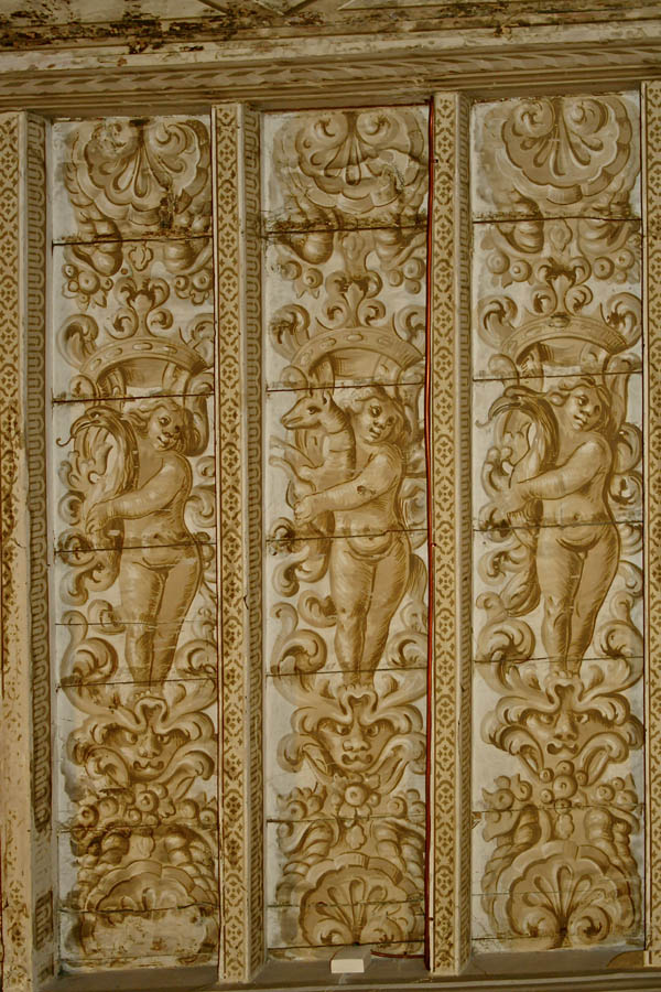 Dozza Soffitti interni della Rocca © Cinzia Rando