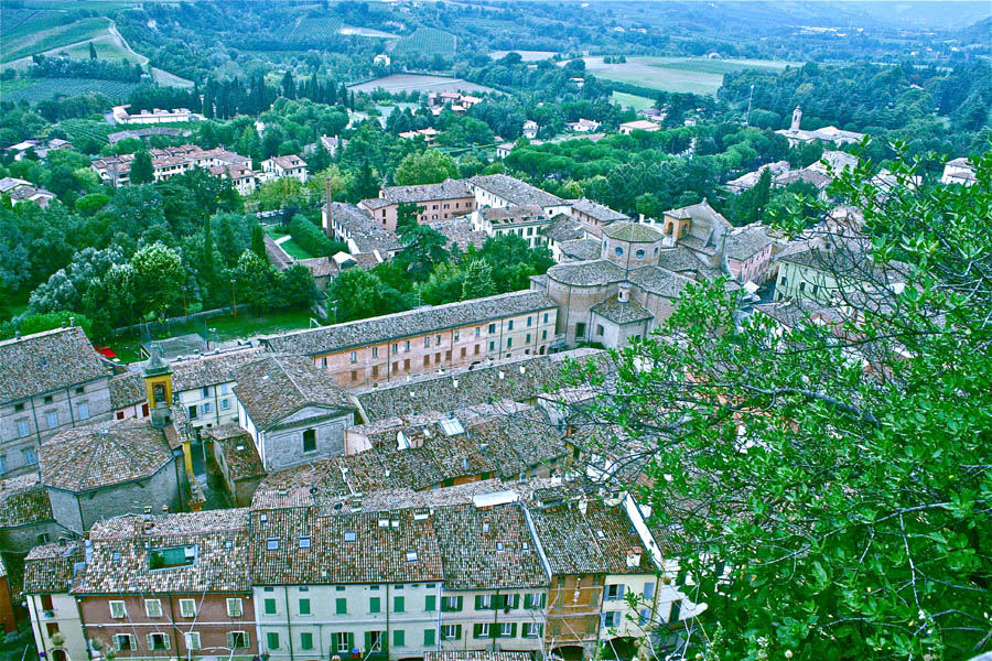 Brisighella Veduta del borgo dalla rocca © Cinzia Rando
