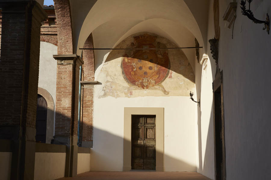 Terra del Sole Cortile di palazzo Pretorio © Fiorenza Cicogna