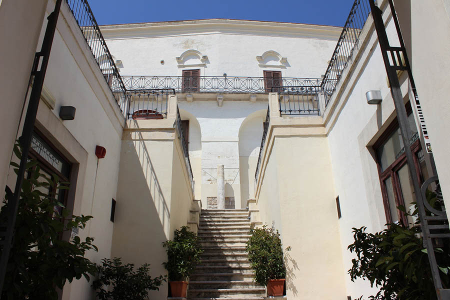 Canosa di Puglia Palazzo Iliceto sede del Museo civico archeologico © Fondazione Archeologica Canosina. Foto Mariangela Intraversato