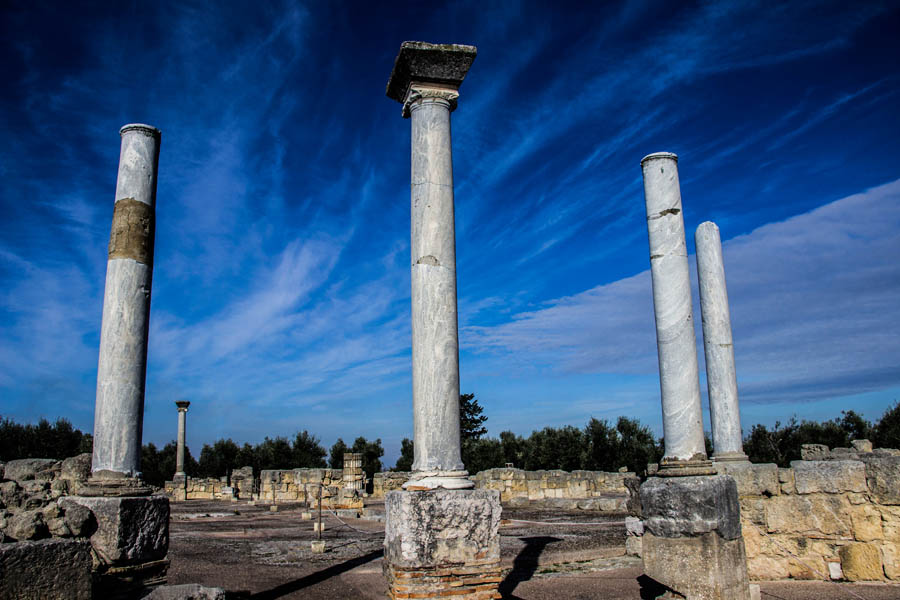 Canosa di Puglia Basilica di San Leucio, colonne dell'abside © Fondazione Archeologica Canosina. Foto Mariangela Intraversato