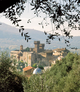 Lauro Vista verso il castello © Associazione Pro Lauro