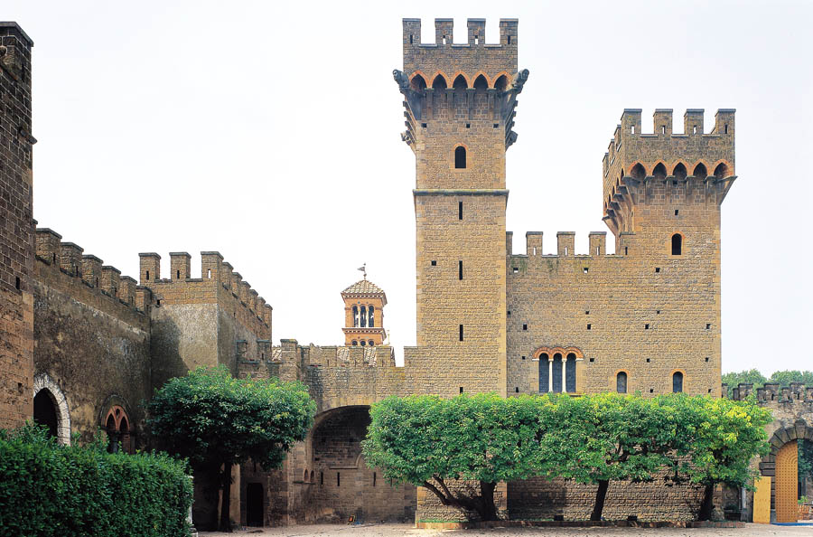 Lauro Castello Lancellotti, il primo cortile © Associazione Pro Lauro