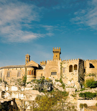 Lauro Veduta del castello Lancellotti dal centro del borgo © Associazione Pro Lauro