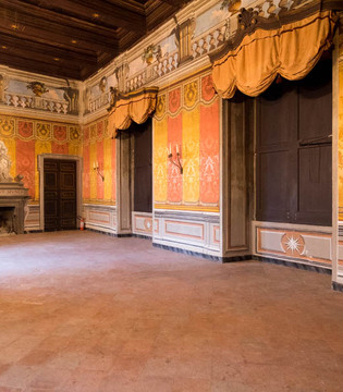 Lauro Castello Lancellotti, interni © Natalino Russo