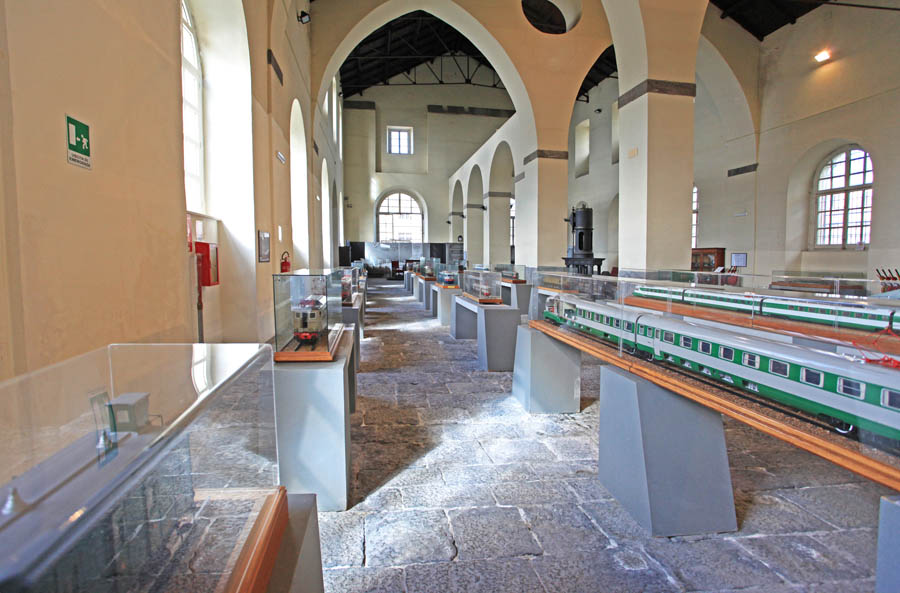 Portici Museo nazionale ferroviario di Pietrarsa, collezione di modellini © Museo Nazionale Ferroviario di Pietrarsa