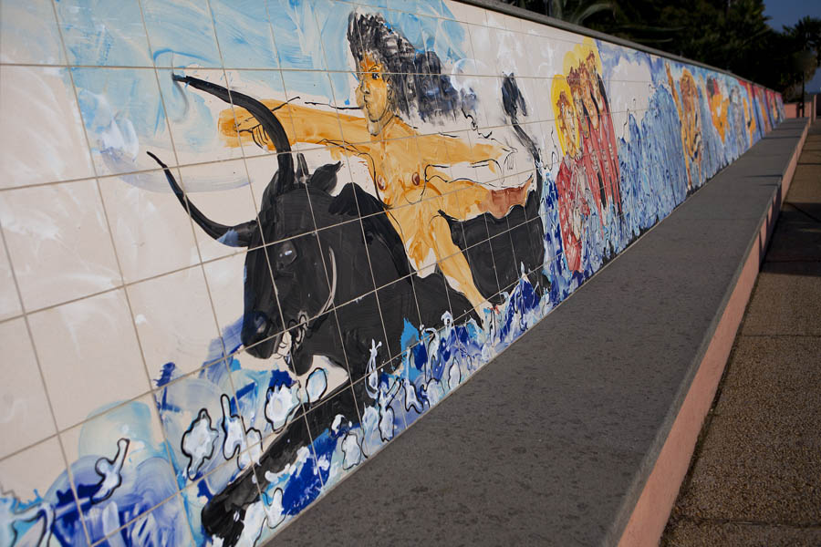 Albisola Superiore Passeggiata Eugenio Montale. Onda © Fiorenza Cicogna