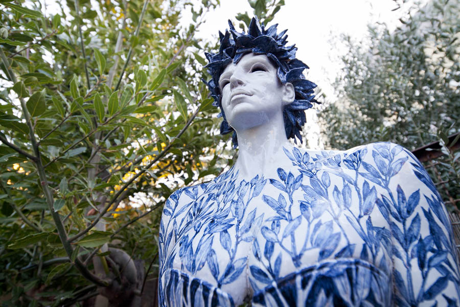 Albissola Marina G. Mazzotti Museo Giardino. Busto Femminile di G. Parini © Fiorenza Cicogna