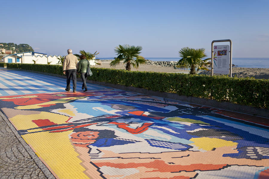 Albissola Marina Passeggiata degli Artisti. A. Carminati © Fiorenza Cicogna