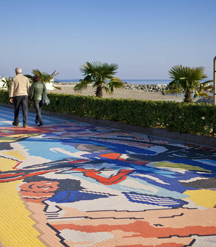 Albissola Marina Passeggiata degli Artisti. A. Carminati © Fiorenza Cicogna