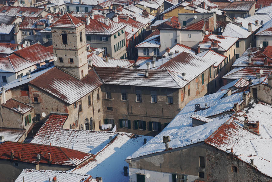 Cairo Montenotte Veduta invernale © Silvano Baccino