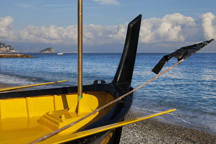 Noli Spiaggia e Isola di Bergeggi © Fiorenza Cicogna