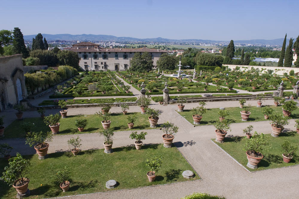 Villa medicea di Castello Il giardino terrazzato © Gabinetto Fotografico del Polo Museale Regionale della Toscana