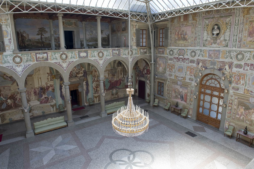 Villa medicea della Petraia Il cortile © Gabinetto Fotografico del Polo Museale Regionale della Toscana