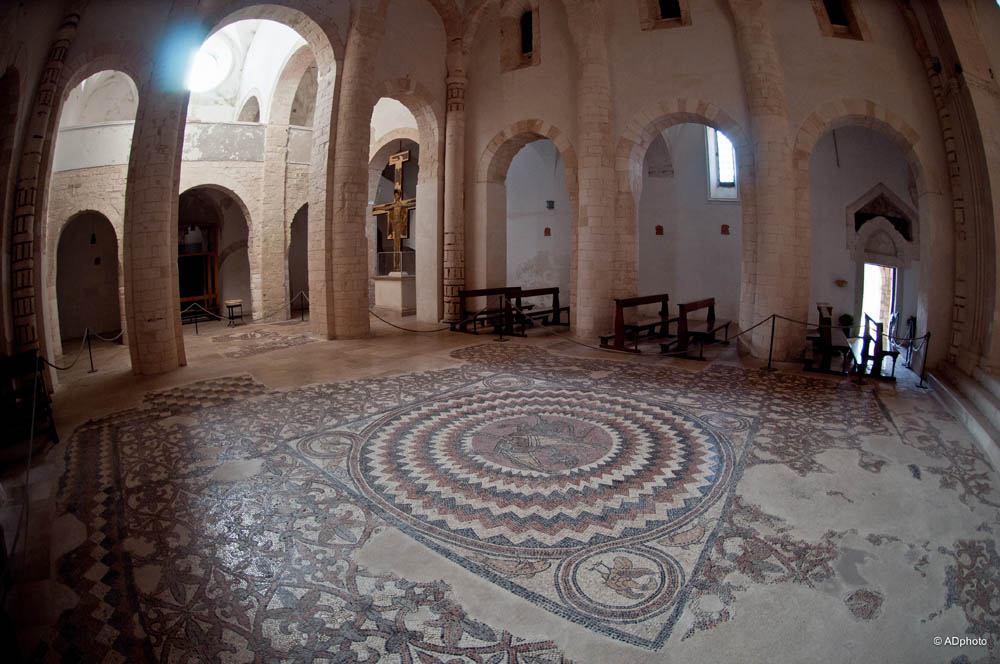 Isole Tremiti San Nicola, mosaico dell'abbazia di Santa Maria a Mare © Adelmo Sorci