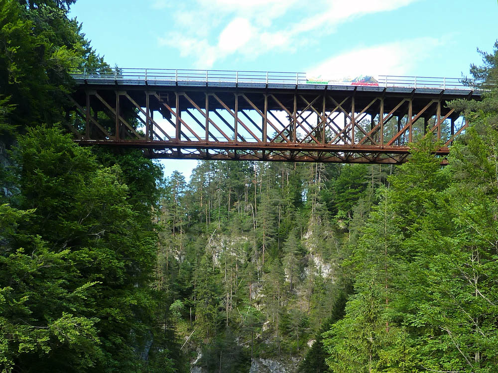 Orrido dello Slizza il dismesso ponte ferrioviario della tratta Tarvisio-Lubiana © Pierino Beltrame