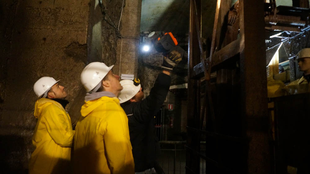 Nelle viscere della miniera del Raibl © Miniera di Raibl