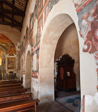 Ceri e Sasso. Tesori medioevali Chiesa di San Felice Papa, Ceri © Fabrizio Ardito