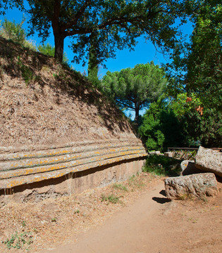 Cerveteri necropoli della Banditaccia © Fabrizio Ardito