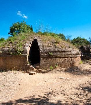 Cerveteri necropoli della Banditaccia © Fabrizio Ardito