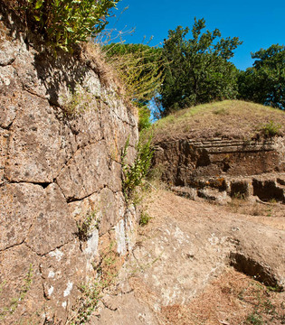 Cerveteri necropoli della Banditaccia © Fabrizio Ardito