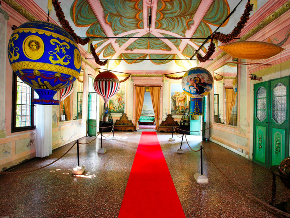 San Pelagio La Sala delle mongolfiere nel Museo dell'Aria © Museo dell'Aria e dello Spazio