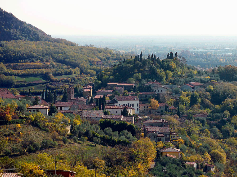 Casa del Petrarca Panorama sui Colli Euganei dalla Casa di Petrarca © Comune di Padova - Assessorato alla Cultura