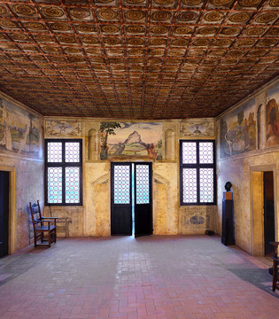 Casa del Petrarca La Stanza centrale © Comune di Padova - Assessorato alla Cultura