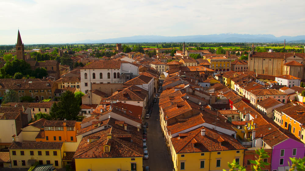 Montagnana Scorcio del Duomo dalla Torre di Ezzelino © Marino Bombini