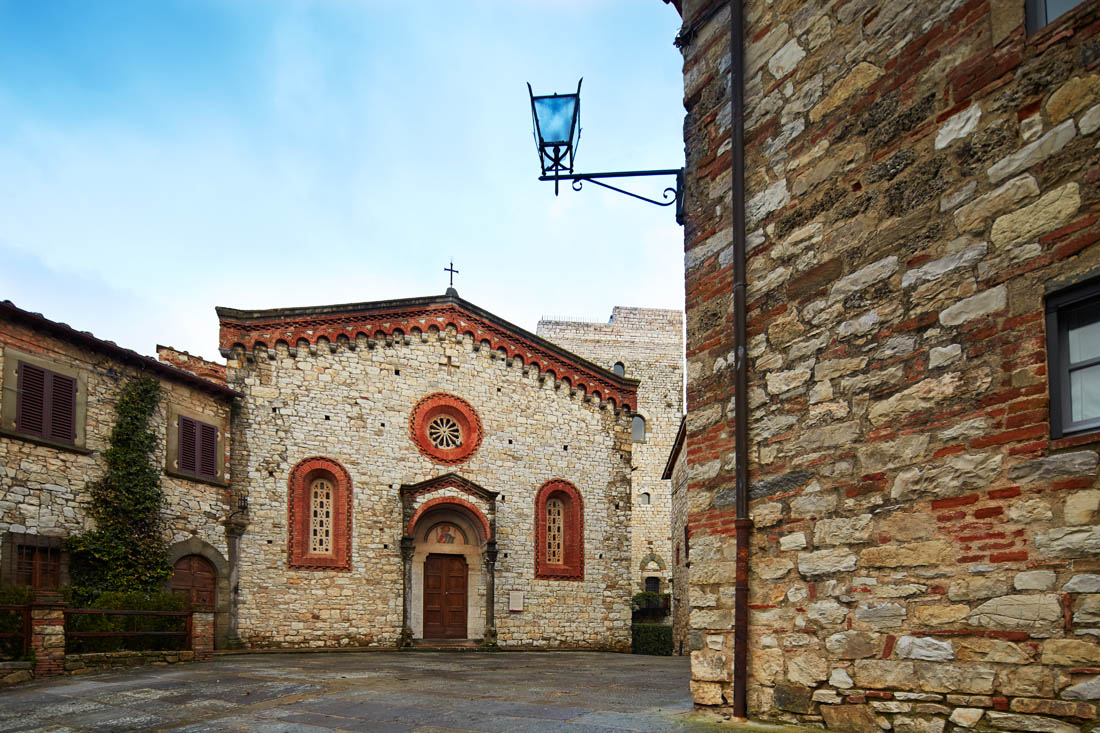 Vertine La chiesa di San Bartolomeo ©Fiorenza Cicogna