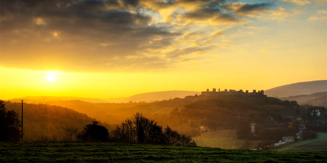Monteriggioni Tramonto ©A. Migliorini