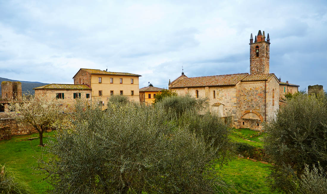Monteriggioni Veduta del borgo dalle mura ©Fiorenza Cicogna