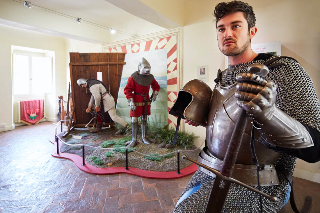 Monteriggioni Il Museo delle Armature ©Fiorenza Cicogna