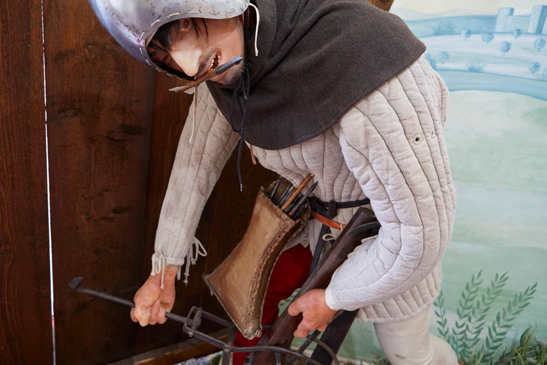 Monteriggioni Il Museo delle Armature, la balestra ©Fiorenza Cicogna