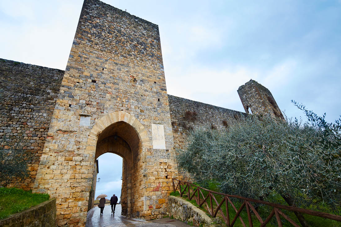 Monteriggioni La porta d'ingresso ©Fiorenza Cicogna