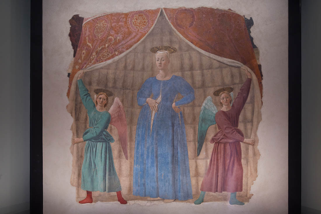 Monterchi La Madonna del Parto di Piero della Francesca © Fiorenza Cicogna