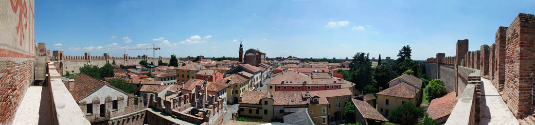 Cittadella Panoramica della città © IAT - Comune Cittadella