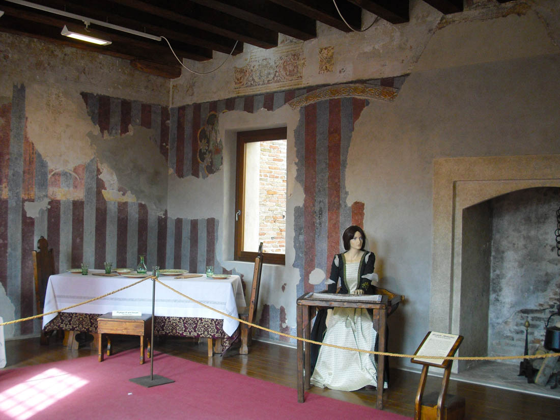 Cittadella Casa del Capitano a Cittadella: una sala affrescata © IAT - Comune Cittadella