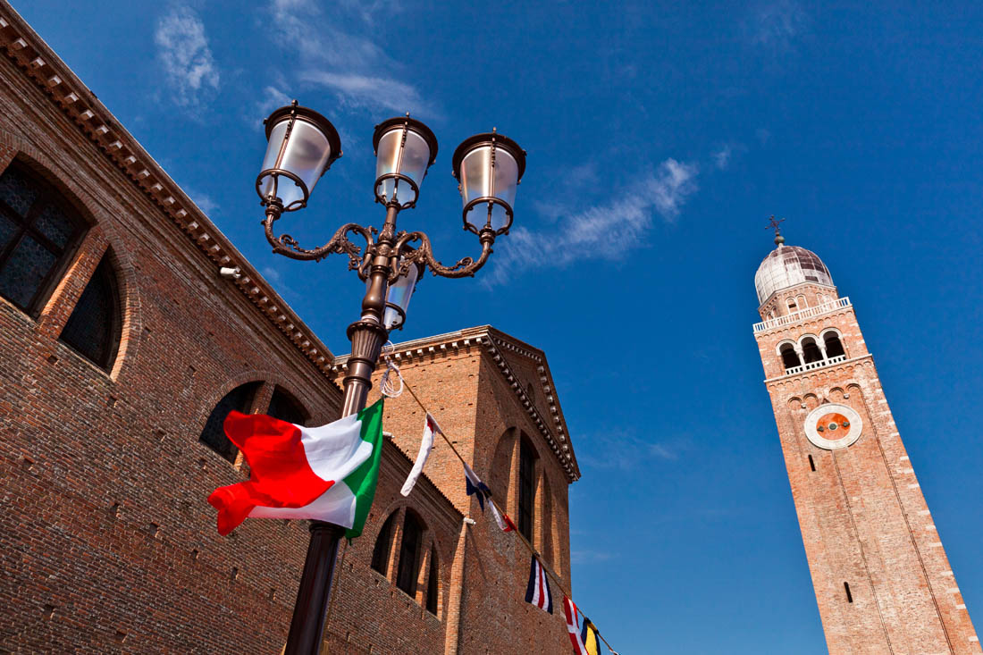 Chioggia Il Duomo di Chioggia con il campanile © Consorzio di Promozione Turistica ConChioggiaSI
