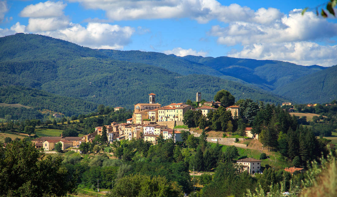 Monterchi Il paesaggio intorno a Monterchi © Archivio Comune di Monterchi